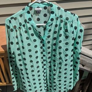 Beautiful teal blouse
